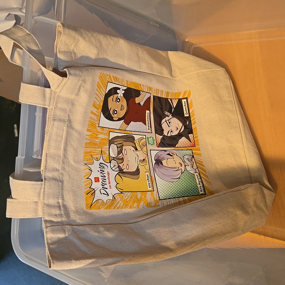 McDonald's heritage totebag